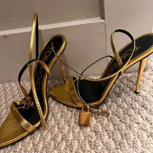 Tom Ford padlock sandal